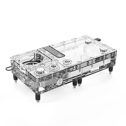 Watercooling Alphacool - Réservoir Core plat 240 Droite Apex VPP/D5 (sans pompe)