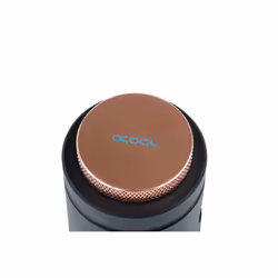 Alphacool Cape Corp AGB2 Rev. 2, Réservoir, Laiton, Polyoxyméthyléne (POM), Noir, Cuivre, 50 mm, 50 mm, 122 mm