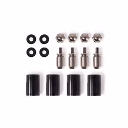 Alphacool 15724, Kit de montage, Noir, Acier inoxydable, 17 mm, 4 g