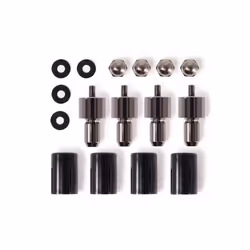 Alphacool 15725, Kit de montage, Noir, Acier inoxydable, 25 mm, 10 g