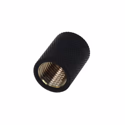 Alphacool 17048, Laiton, Noir, Soft tubing (PVC, Silikon, Neoprene), 17 mm, 22 mm, 26 g