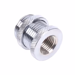 Alphacool 17068, Connecteur de tuyau, 1/4", Mâle/Femelle, Laiton, Chrome
