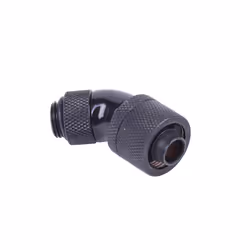Alphacool 62374, Laiton, Noir, 1/4", 45°, Mâle, 22,1 mm