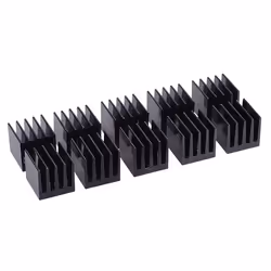 Alphacool GPU Heatsinks 15x15mm, Radiateur, Aluminium, Noir, 15 mm, 15 mm, 15 mm