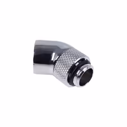 Alphacool 17247, Nickel, Argent, 1/4", 45°, Mâle/Femelle, 18,5 mm, 35 mm