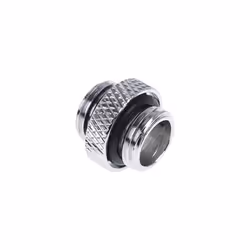 Alphacool 17398, Connecteur de tuyau, 1/4", Mâle/Mâle, Laiton, Chrome