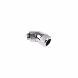 Alphacool 17406, Raccord, Laiton, Argent, 1/4", 45°, 21 mm