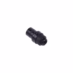 Alphacool 17440, Raccord, Laiton, Noir, 1/4", 32 mm, 86 mm