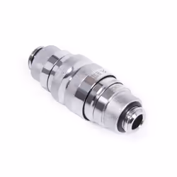 Alphacool 17560, Kit d'adaptation, Laiton, Nickel, Argent, 1/4", CE, FC, RoHS, 62,5 mm