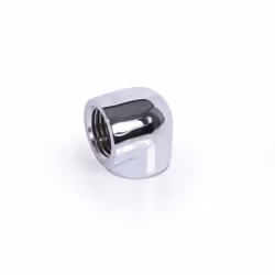 Alphacool 17589, Raccords, Laiton, Chrome, 1/4", 90°, Femelle