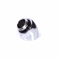 Alphacool 17591, Connecteur de tuyau, Chrome, 1/4", 45°, 20 mm, 21 mm