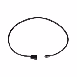 Alphacool 18675, Cable extension, Plastique, Noir, 4-pin + 4-pin, 600 mm, 1 pièce(s)