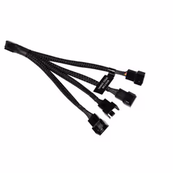 Alphacool 18682, Câble de diviseur RGB, Plastique, Noir, 4 broches, 150 mm, 1 pièce(s)