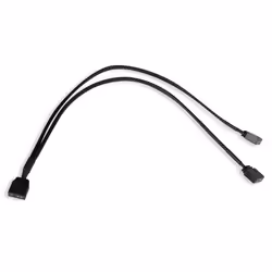 Alphacool 18705, Câble de diviseur RGB, Plastique, Noir, 3 broches, 300 mm, 1 pièce(s)