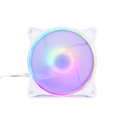 Alphacool Rise Aurora Boitier PC Ventilateur 12 cm Blanc 1 pièce(s)