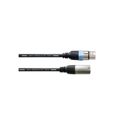 Cordial CCM 0.5 FM câble audio 0,5 m XLR (3-pin) Noir