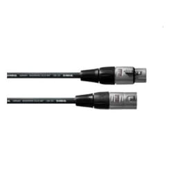 Cordial CFM 10 FM câble audio 10 m XLR Noir