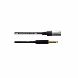 Cordial CFM 1.5 MV, 6,35 mm, Mâle, XLR (3-pin), Femelle, 1,5 m, Noir