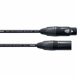 Cordial CPD5FM - Câble DMX Neutrik XLR mâle 3 points - XLR femelle 3 points 5 m