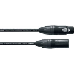 Cordial CPD5FM - Câble DMX Neutrik XLR mâle 3 points - XLR femelle 3 points 5 m