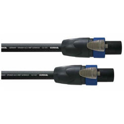 Cordial CPL 1.5 LL 4 câble audio 1,5 m Speakon Noir, Bleu, Gris