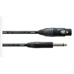 Cordial CPM FP câble audio 10 m 6,35 mm XLR (3-pin) Noir