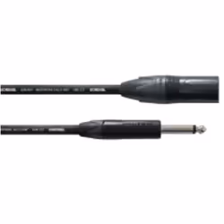 Cordial CPM 5 MP, XLR (3-pin), Mâle, 6,35 mm, Mâle, 5 m, Noir