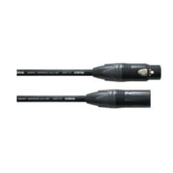 Cordial ENCORE CSM 10 FM-GOLD câble audio 10 m XLR (3-pin) Noir