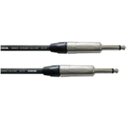 Cordial CXI 3 PP câble audio 3 m 6,35 mm Noir, Argent