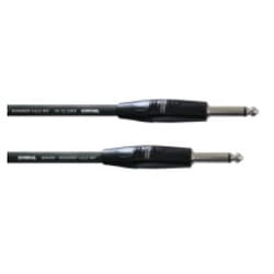 Cordial CII 0.3 PP câble audio 0,3 m Plug 6.3mm Noir