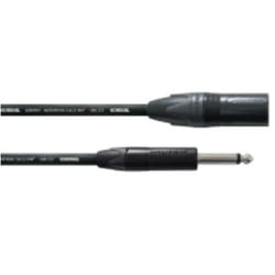 Cordial CPM 2.5 MP câble audio 2,5 m XLR (3-pin) 6,35 mm Noir