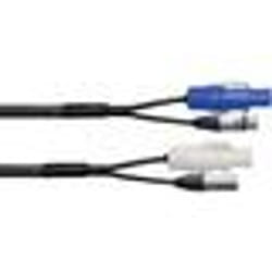 Câble DMX Hybride XLR 3 points + PowerCON 5 m - Cordial ELC CPH5-DMX1-PWR1