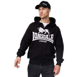 Sweatshirt à capuche zippé Lonsdale Krafty