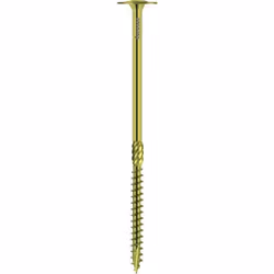 Vis en bois Paneltwistec Tellerkopf Acier au carbone trempé, jaune galvanisé Tête de plaque alimentée par TX Avec le chapeau  ...