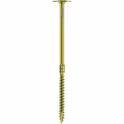 Vis en bois Paneltwistec Tellerkopf Acier au carbone trempé, jaune galvanisé Tête de plaque alimentée par TX Avec le chapeau  ...