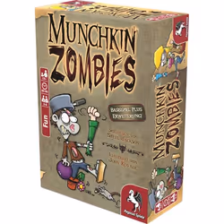 Pegasus Spiele Munchkin Zombies 1+2 Jeu de cartes Tactique
