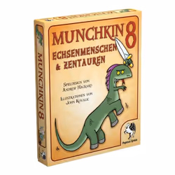 Pegasus Spiele Munchkin 8: Echsenmenschen &amp; Zentauren, Jeu de cartes, Jeu de rôles, 12 an(s), 60 min