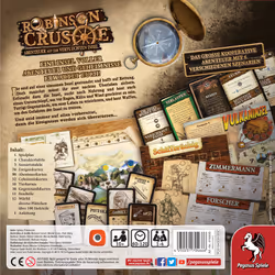 Pegasus Spiele Robinson Crusoe Jeu de société Voyage/aventure - Vue supplémentaire 4