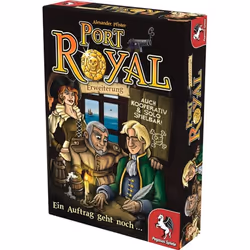Pegasus Spiele Port Royal: Ein Auftrag geht noch ... Jeu de cartes Stratégie
