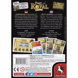 Pegasus Spiele Port Royal: Ein Auftrag geht noch ... Jeu de cartes Stratégie