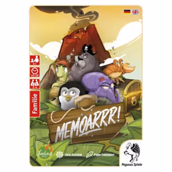 Pegasus Spiele Memoarrr! Memoarrr! Jeu de cartes Mémoire