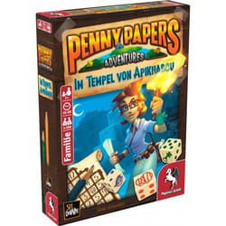 Pegasus Spiele Penny Papers Adventures Jeu de société Stratégie