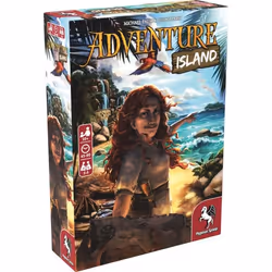 Pegasus Spiele Adventure Island, Jeu de société, 10 an(s), 45 min