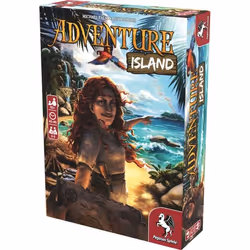 Pegasus Spiele Adventure Island Jeu de société