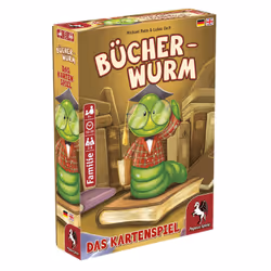 Pegasus Spiele Bookworm, Jeu de cartes, Echange de carte, 8 an(s), 10 min, 30 min, Jeu familial