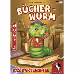 Pegasus Spiele Bookworm 30 min Jeu de cartes Echange de carte