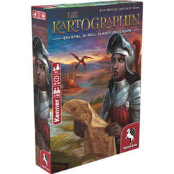 Pegasus Spiele Die Kartographin Jeu de société Voyage/aventure