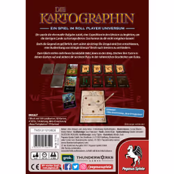 Pegasus Spiele Die Kartographin Jeu de société Voyage/aventure - Vue supplémentaire 4