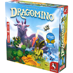 Pegasus Spiele Dragomino Kinderspiel 20 min Jeu de société Jeu de rôles
