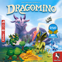 Pegasus Spiele Dragomino Kinderspiel 20 min Jeu de société Jeu de rôles